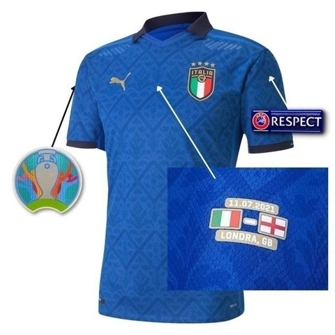 Jersey Seleção Itália [Final Wembley] 2021 Puma - Azul