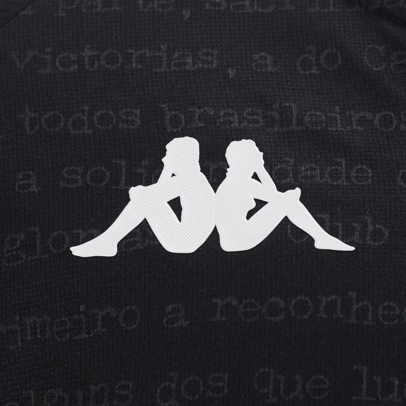 Jersey Vasco III 24/25 s/n° Kombat Player Version Kappa Masculina - Preto