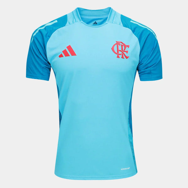 Jersey Flamengo Treino 25/26 Azul e Vermelho