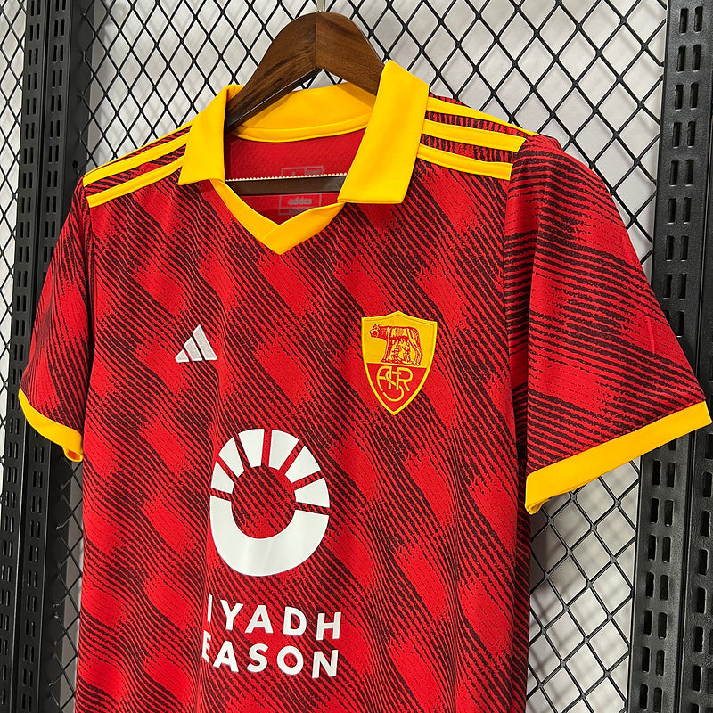 Jersey Roma 24/25 - Vermelho Away