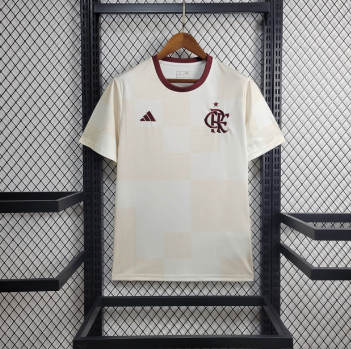 Jersey do Flamengo Treino 24/25 - Branco