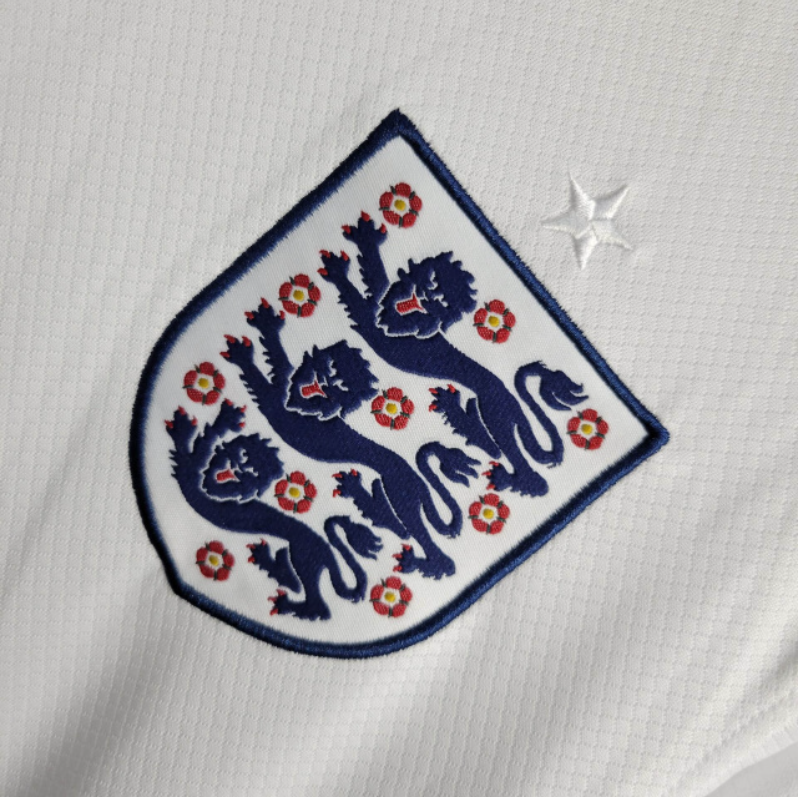 Jersey 24∕25 Manga longa Seleção da Inglaterra Branco