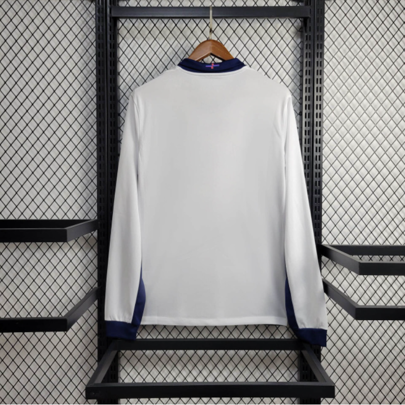 Jersey 24∕25 Manga longa Seleção da Inglaterra Branco