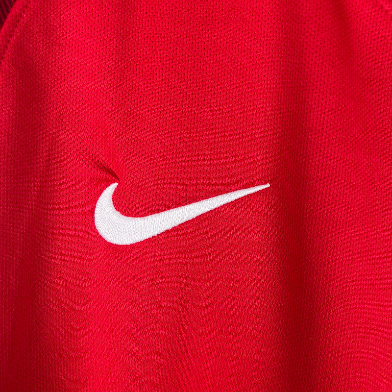 Jersey Portugal Retrô 2016 Manga Longa Vermelho