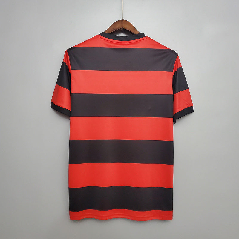 Jersey Flamengo Retrô 1978/1979 Vermelha e Preta