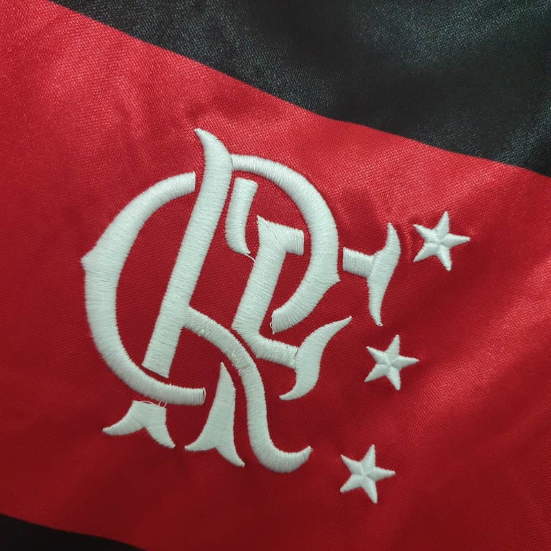 Jersey Flamengo Retrô 1990 Vermelha e Preta - Adidas